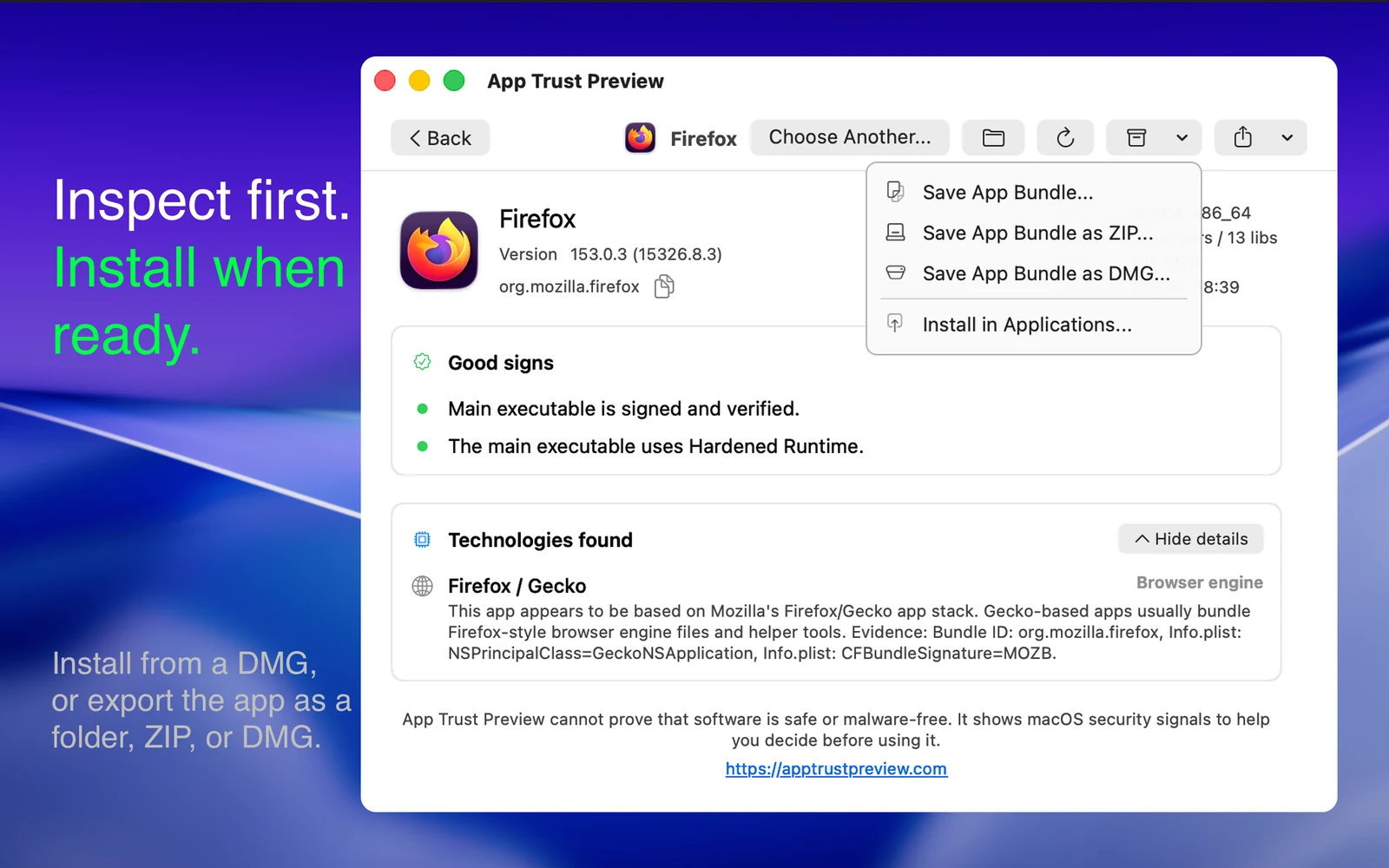 App Trust Preview screenshots 3