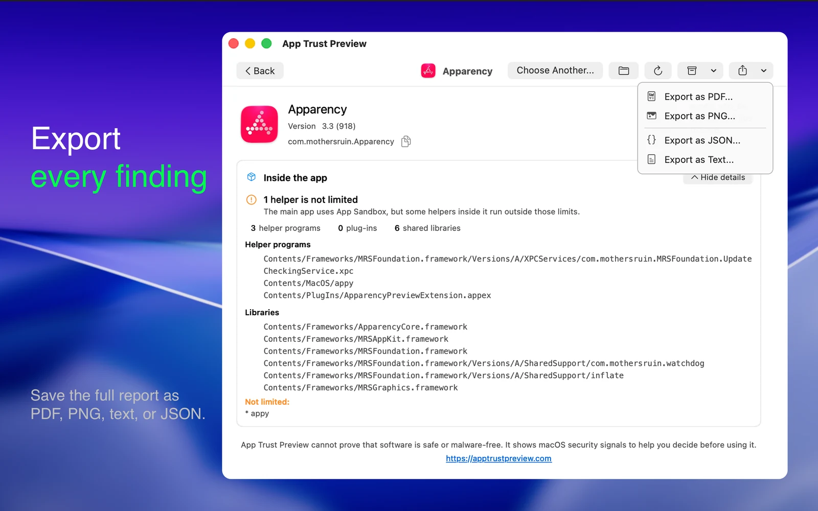 App Trust Preview screenshots 7